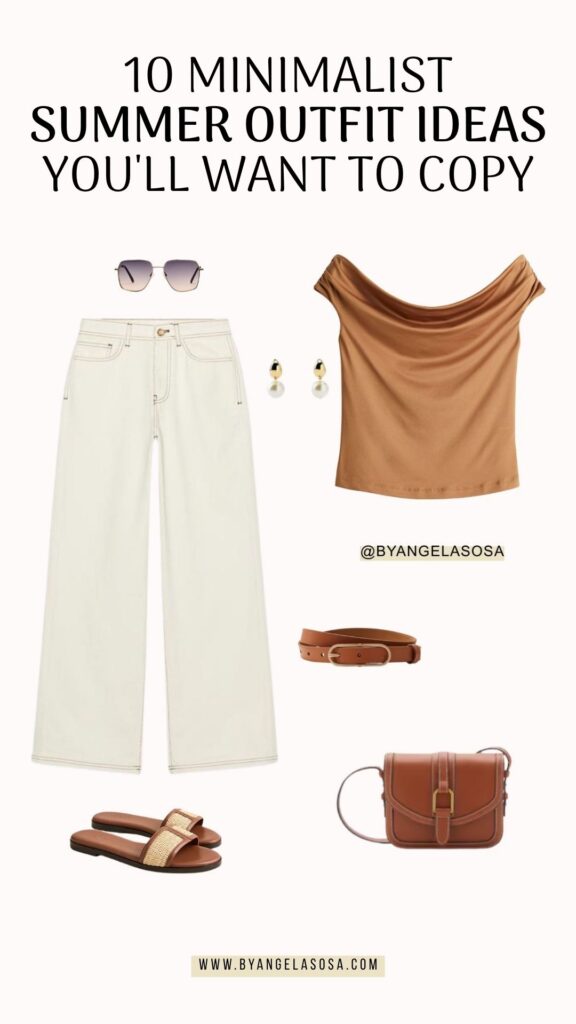 10 Ideas de outfits minimalistas