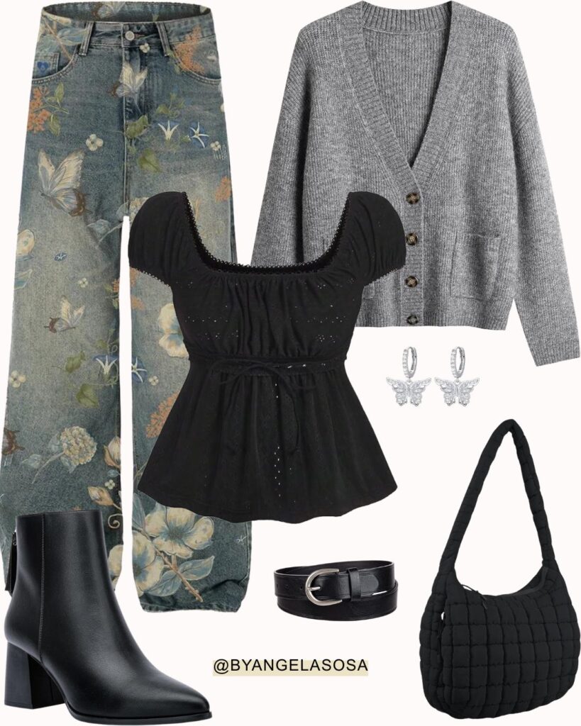 Neutral Fall Cardigan Outfit