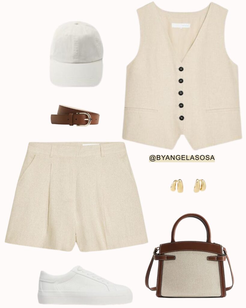 Ideas de outfits minimalistas de verano