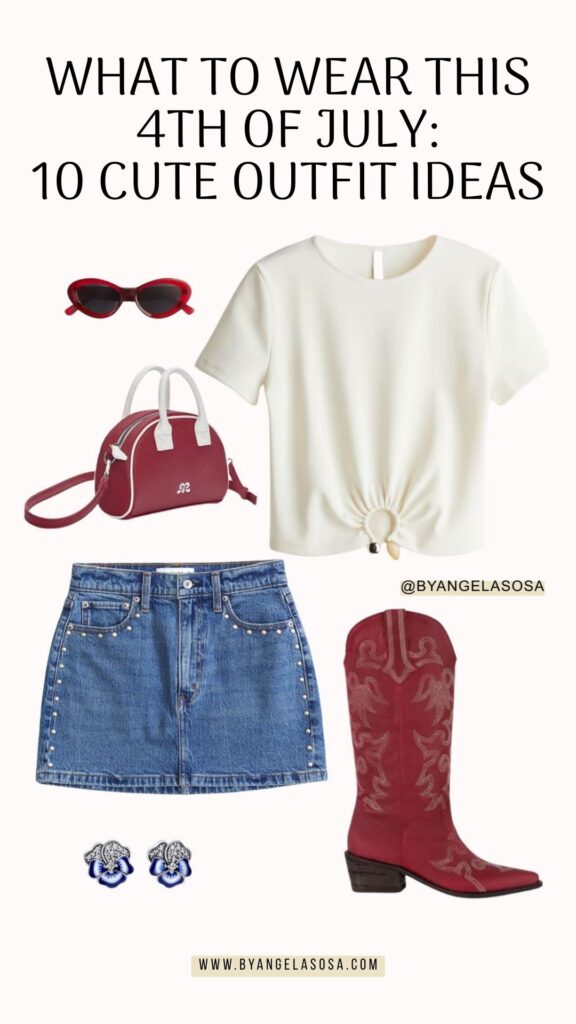 10 Ideas de outfits para el 4 de julio