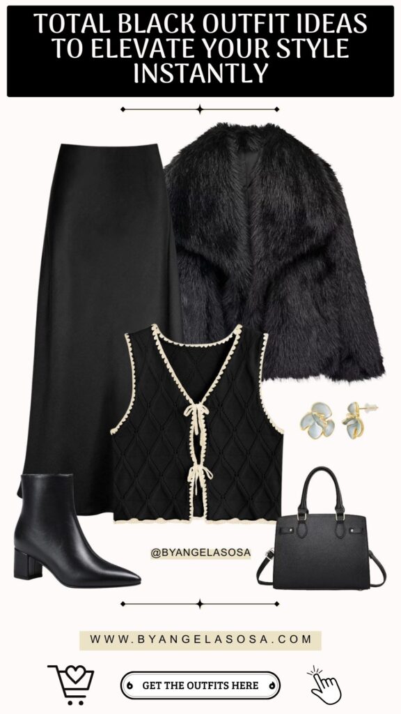 Total Black Outfit Ideas to Elevate Your Style Instantly