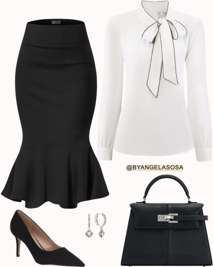 Trendy Workwear Look for a Stylish Office Day