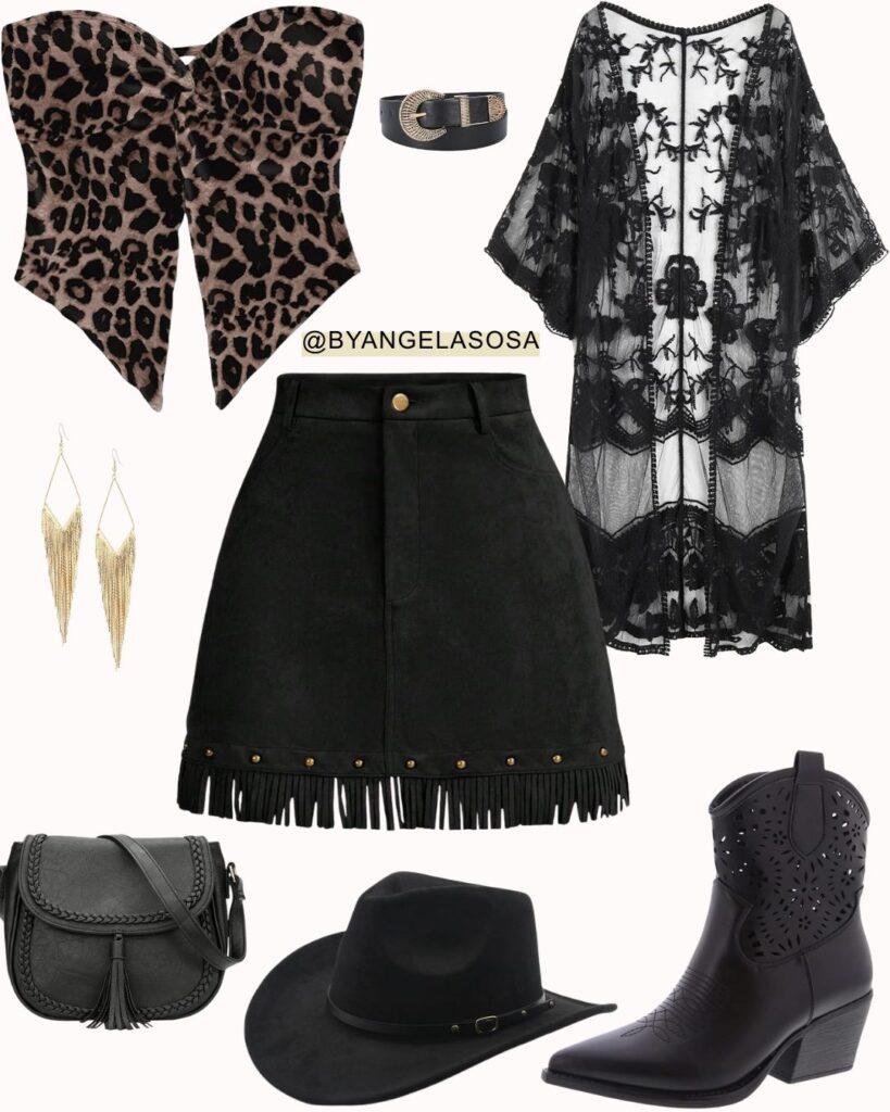 Casual Cowgirl Outfit for Summer Concerts