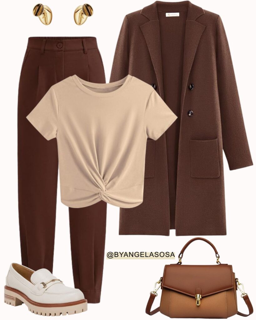 Monochromatic Fall Look