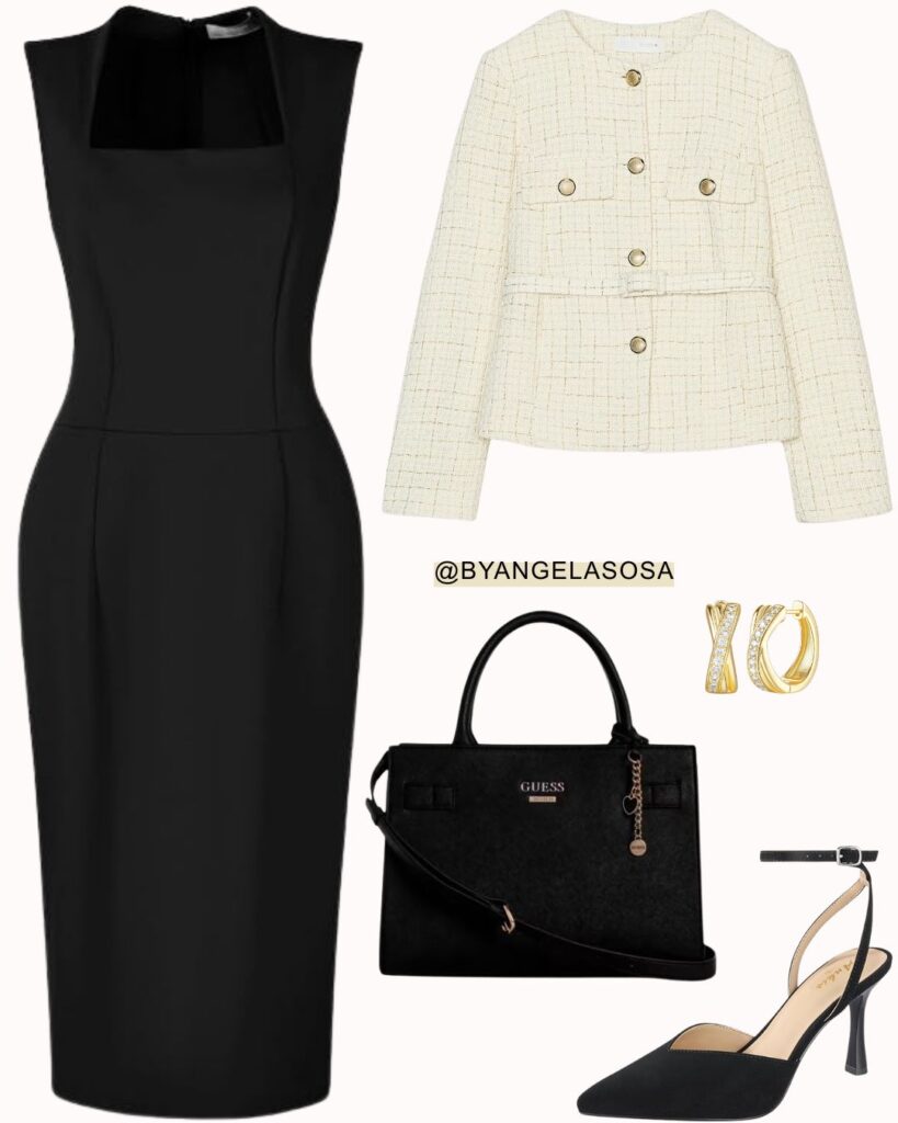 Neutral Business Casual Outfit for a Clean, Elegant Look