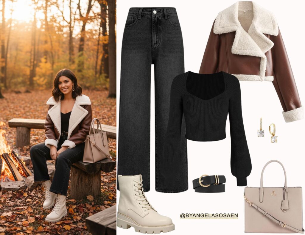 Cozy Thanksgiving Outfit Idea