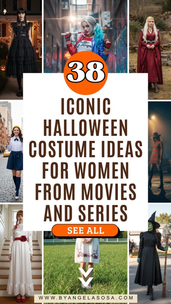 38 Iconic Halloween Costume Ideas for Women from Movies and Series