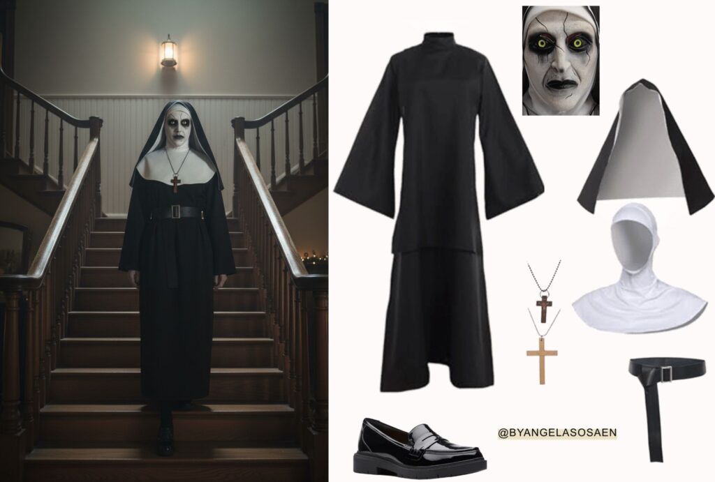 Valak - The Nun - Halloween costume ideas for women