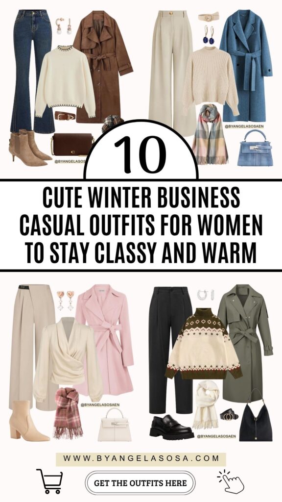 10 Cute Winter Business Casual Outfits for Women to Stay Classy and Warm