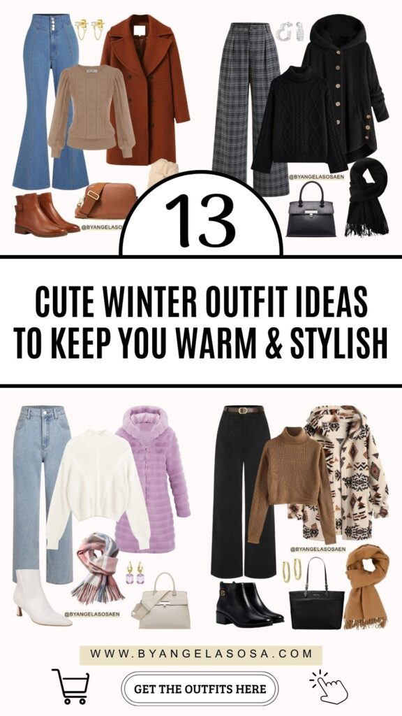 13 Cute Winter Outfit Ideas to Keep You Warm & Stylish