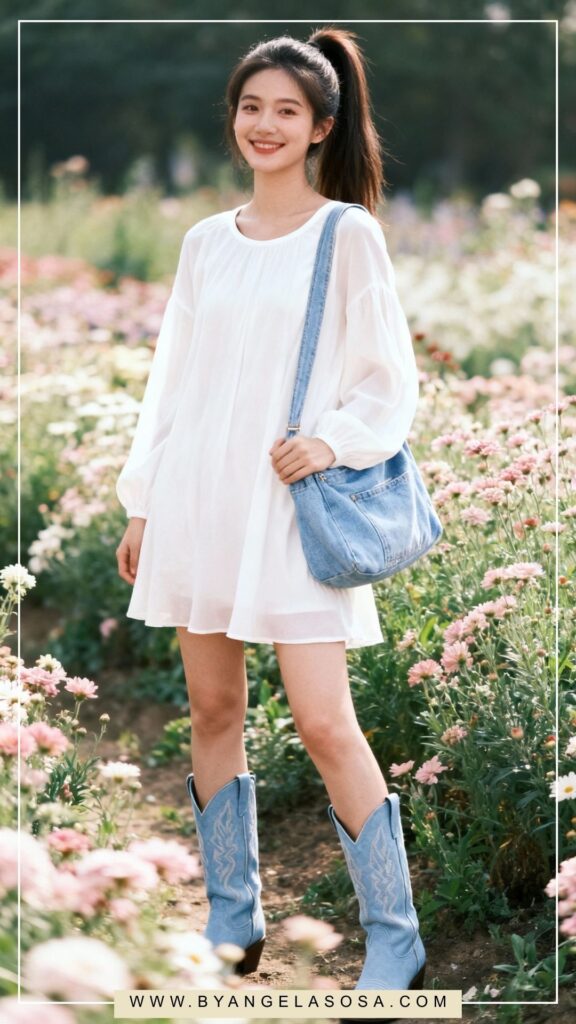 31 Dresses with Boots Outfits