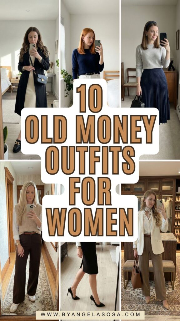 10 Old Money Outfits for Women Who Love Classic Style