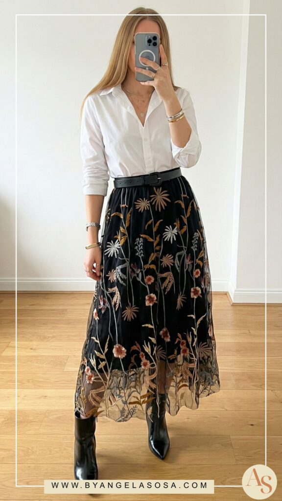 15 Floral Skirt Outfits You’ll Want to Wear All Season