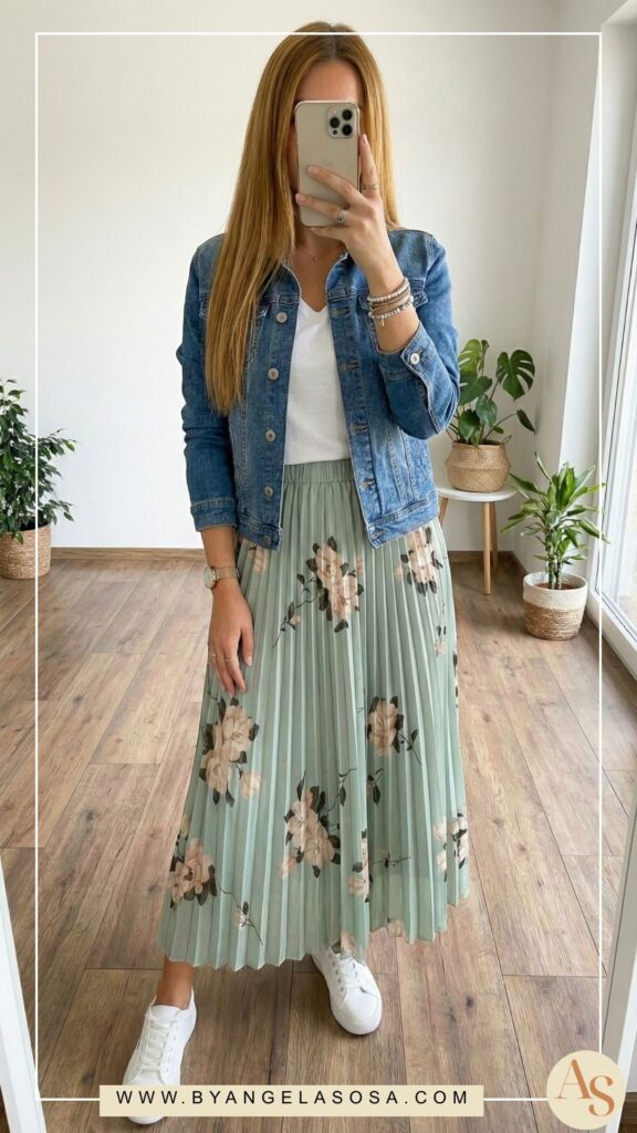 15 Floral Skirt Outfits to Elevate Your Everyday Style