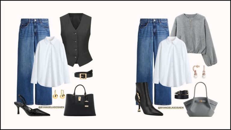 The White Shirt & Jeans 5 Sophisticated Ways to Style This Classic Duo