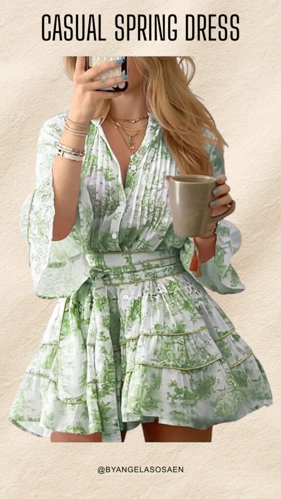 Cute Floral Spring Dress