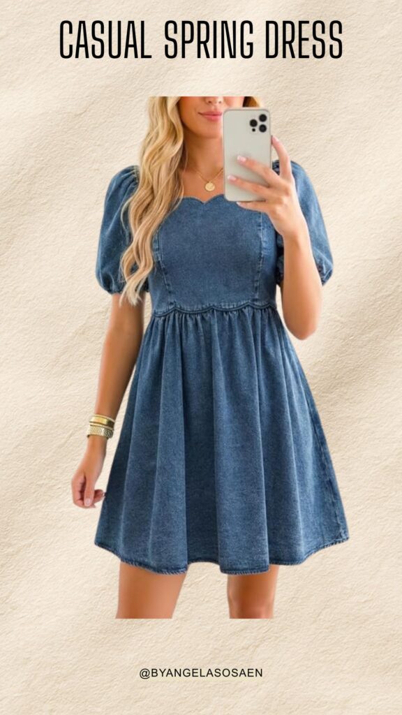 Denim Mini Dress
