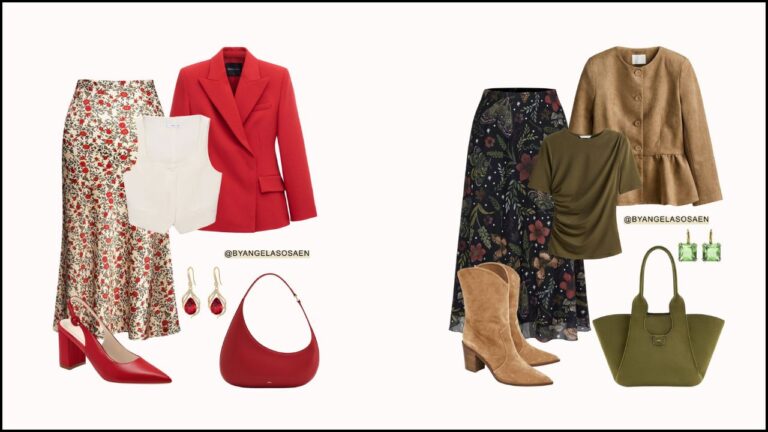 6 Floral Midi Skirt Outfit Ideas for Every Occasion