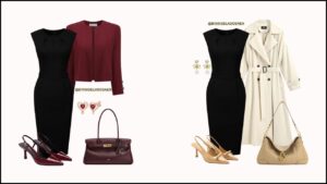 6 Ways to Style a Black Midi Dress