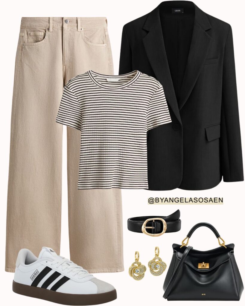 Black Blazer Outfit Idea