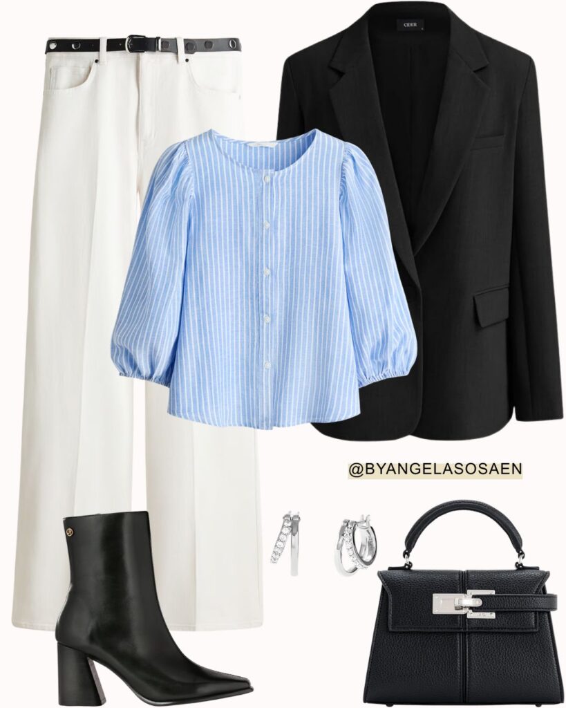 Black Blazer Outfit Idea