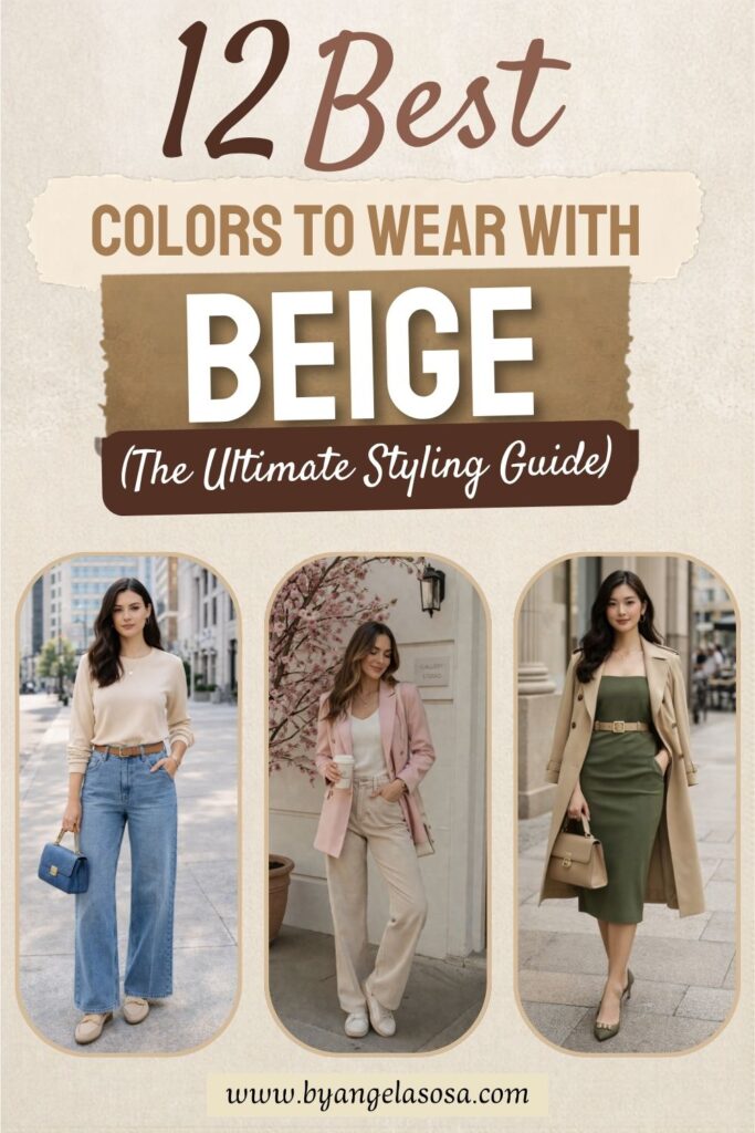 12 Best Colors to Wear with Beige The Ultimate Styling Guide