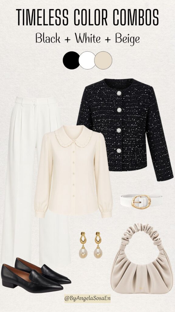 Black, White & Beige