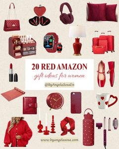 Red gift Ideas for women who love a pop of color.